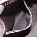 FENDI Zucca Canvas Mamma Baguette Shoulder Bag Beige Silver Auth 184984SAV-24