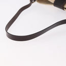 FENDI Zucca Canvas Mamma Baguette Shoulder Bag Beige Silver Auth 184984SAV-7