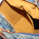 LOUIS VUITTON Monogram Denim Buggy GM Shoulder Bag Blue M95048 LV Auth 184988V-22