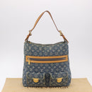 LOUIS VUITTON Monogram Denim Buggy GM Shoulder Bag Blue M95048 LV Auth 184988V-26