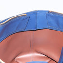 Chloe Tote Bag Leather Blue Gold Auth 184989A-20