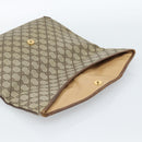 GUCCI GG Supreme Clutch Bag PVC Beige Gold 004 39 6092 Auth 184990-9