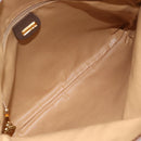 GUCCI GG Supreme Clutch Bag PVC Beige Gold 004 39 6092 Auth 184990-10