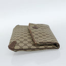 GUCCI GG Supreme Clutch Bag PVC Beige Gold 004 39 6092 Auth 184990-4