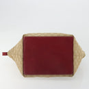 GUCCI GG Canvas Sherry Line Hand Bag Beige Gold 131230 Auth 184991A-5