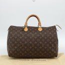 LOUIS VUITTON Monogram Speedy 40 Hand Bag M41522 LV Auth 184995V-12
