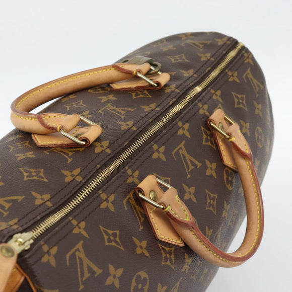 LOUIS VUITTON Monogram Speedy 40 Hand Bag M41522 LV Auth 184995V