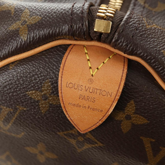 LOUIS VUITTON Monogram Keepall 45 Boston Bag M41428 LV Auth 184996V