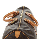 LOUIS VUITTON Monogram Keepall 45 Boston Bag M41428 LV Auth 184996V-6