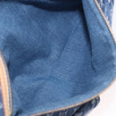 LOUIS VUITTON Monogram Denim Buggy GM Shoulder Bag Blue M95048 LV Auth 184997SAV-24