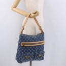 LOUIS VUITTON Monogram Denim Buggy GM Shoulder Bag Blue M95048 LV Auth 184997SAV-25