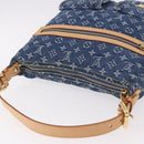 LOUIS VUITTON Monogram Denim Buggy GM Shoulder Bag Blue M95048 LV Auth 184997SAV-6
