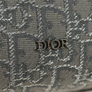 Christian Dior Trotter Canvas Boston Bag 2way Gray Silver Auth 184998SM-17