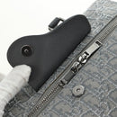 Christian Dior Trotter Canvas Boston Bag 2way Gray Silver Auth 184998SM-19