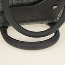 Christian Dior Trotter Canvas Boston Bag 2way Gray Silver Auth 184998SM-7