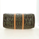 LOUIS VUITTON Monogram Graffiti Keepall 50 Boston tas Kaki M92196 Auth 184999SV-6