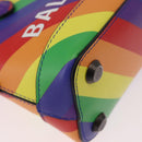BALENCIAGA Ville XXS Hand Bag Leather 2way Rainbow 550646 Auth 185014M-12