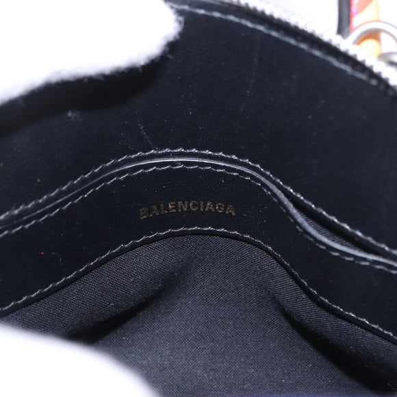 BALENCIAGA Ville XXS Hand Bag Leather 2way Rainbow 550646 Auth 185014M