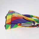 BALENCIAGA Ville XXS Hand Bag Leather 2way Rainbow 550646 Auth 185014M-4