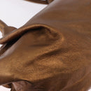 LOEWE Anagram Nappa Aire Hand Bag Leather Gold Auth 185016A-15