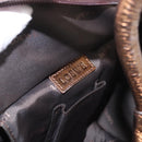 LOEWE Anagram Nappa Aire Hand Bag Leather Gold Auth 185016A-19