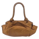 LOEWE Anagram Nappa Aire Hand Bag Leather Gold Auth 185016A-2