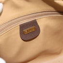 GUCCI GG Supreme Web Sherry Line Bag PVC Beige Gold 001 56 6472 Auth 185031-18
