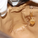 GUCCI GG Supreme Web Sherry Line Bag PVC Beige Gold 001 56 6472 Auth 185031-20