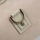 GUCCI GG Canvas Abbey Shoulder Bag Pink Gold 130738 Auth 185033V-17