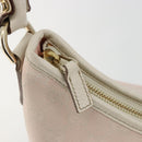 GUCCI GG Canvas Abbey Shoulder Bag Pink Gold 130738 Auth 185033V-18