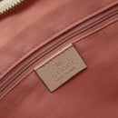 GUCCI GG Canvas Abbey Shoulder Bag Pink Gold 130738 Auth 185033V-19