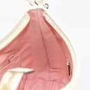 GUCCI GG Canvas Abbey Shoulder Bag Pink Gold 130738 Auth 185033V-21