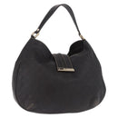 GUCCI GG Canvas Guccissima Bag Leather Dark Brown Gold 233604 Auth 185035V-1