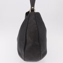 GUCCI GG Canvas Guccissima Bag Leather Dark Brown Gold 233604 Auth 185035V-4