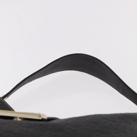 GUCCI GG Canvas Guccissima Bag Leather Dark Brown Gold 233604 Auth 185035V
