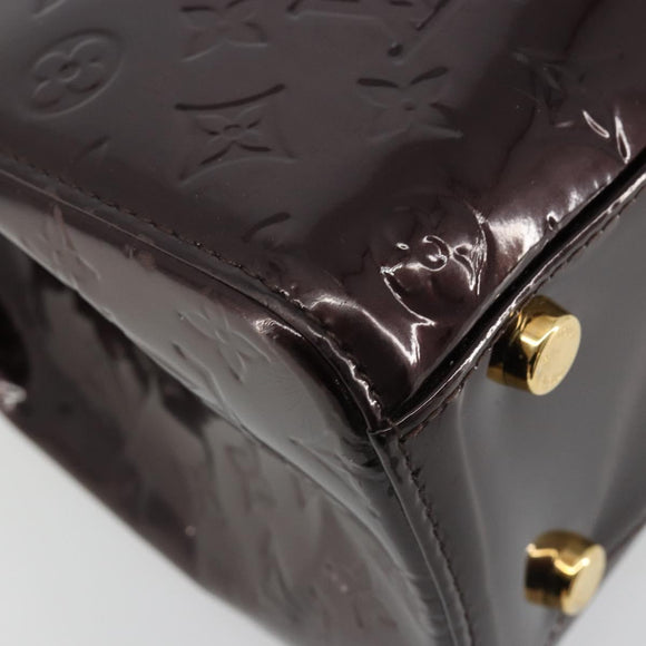 LOUIS VUITTON Monogram Vernis Blair GM Bag 2way Amarante M91616 LV Auth 185036