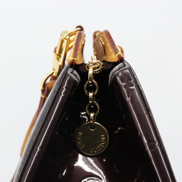 LOUIS VUITTON Monogram Vernis Blair GM Bag 2way Amarante M91616 LV Auth 185036