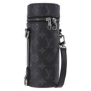 LOUIS VUITTON Monogram Eclipse Bottle Holder Porte Boutille GI0398 Auth 185037V-1
