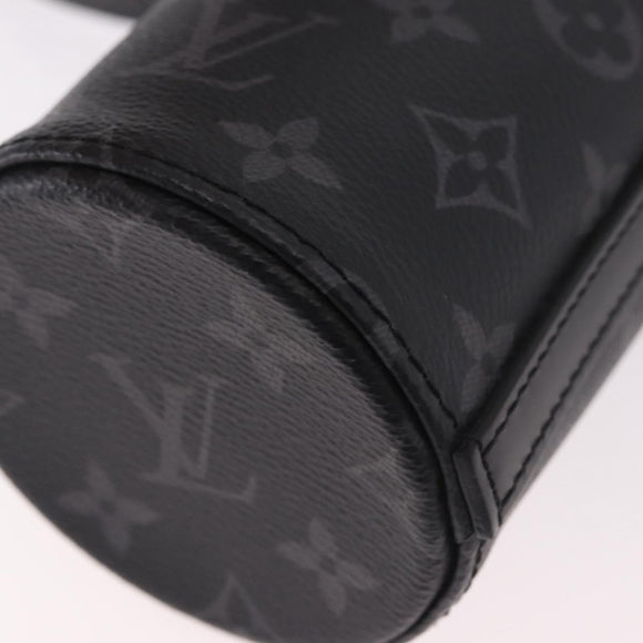 LOUIS VUITTON Monogram Eclipse Bottle Holder Porte Boutille GI0398 Auth 185037V