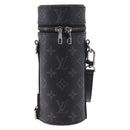 LOUIS VUITTON Monogram Eclipse Bottle Holder Porte Boutille GI0398 Auth 185037V-2