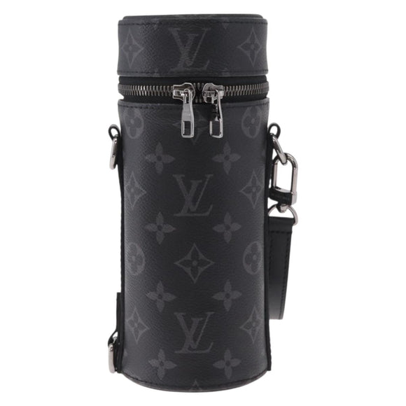 LOUIS VUITTON Monogram Eclipse Bottle Holder Porte Boutille GI0398 Auth 185037V