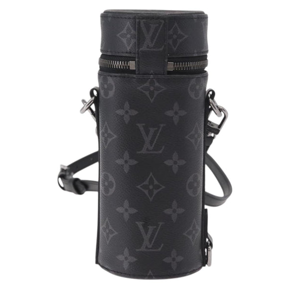 LOUIS VUITTON Monogram Eclipse Bottle Holder Porte Boutille GI0398 Auth 185037V