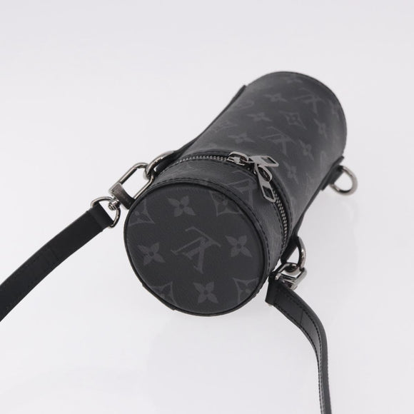 LOUIS VUITTON Monogram Eclipse Bottle Holder Porte Boutille GI0398 Auth 185037V