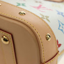 LOUIS VUITTON Monogram LV x TM Alma BB Hand Bag 2way White M13078 Auth 185039SM-17
