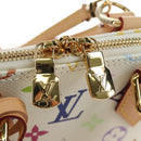 LOUIS VUITTON Monogram LV x TM Alma BB Hand Bag 2way White M13078 Auth 185039SM-23