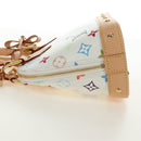 LOUIS VUITTON Monogram LV x TM Alma BB Hand Bag 2way White M13078 Auth 185039SM-3
