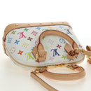 LOUIS VUITTON Monogram LV x TM Alma BB Hand Bag 2way White M13078 Auth 185039SM-6