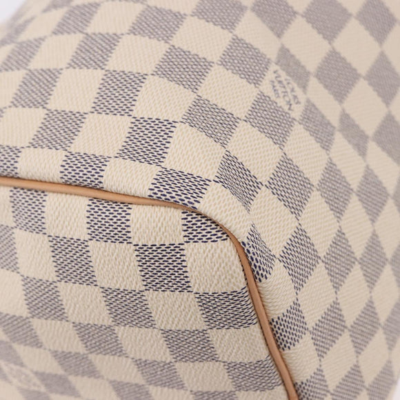 LOUIS VUITTON Damier Azur Speedy 30 Hand Bag N41533 LV Auth 185041SAM