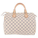 LOUIS VUITTON Damier Azur Speedy 30 Hand Bag N41533 LV Auth 185041SAM-2