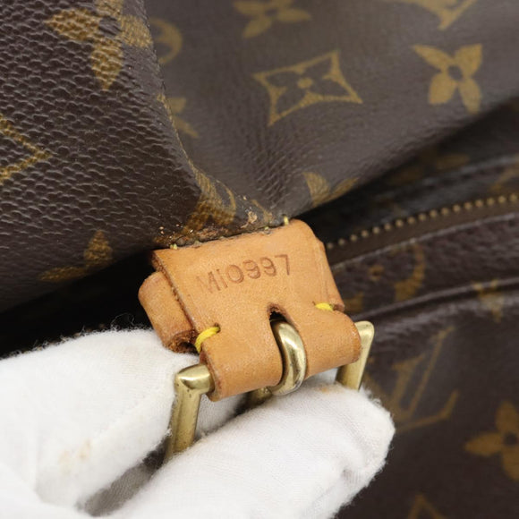 LOUIS VUITTON Monogram Montsouris GM Backpack M51135 LV Auth 185042